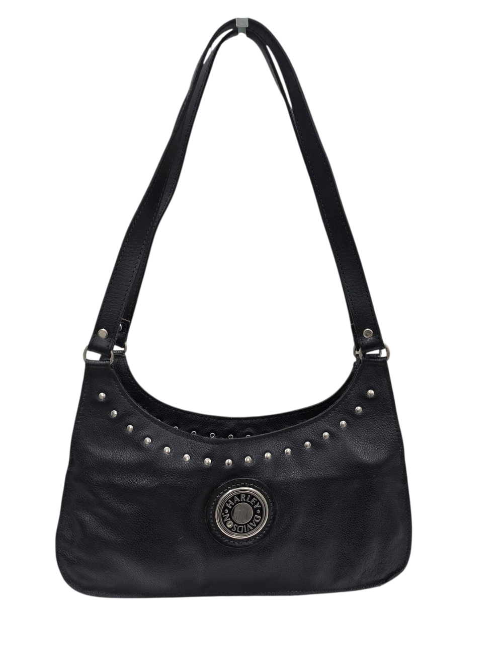 Harley-Davidson Black Studded Shoulder Bag